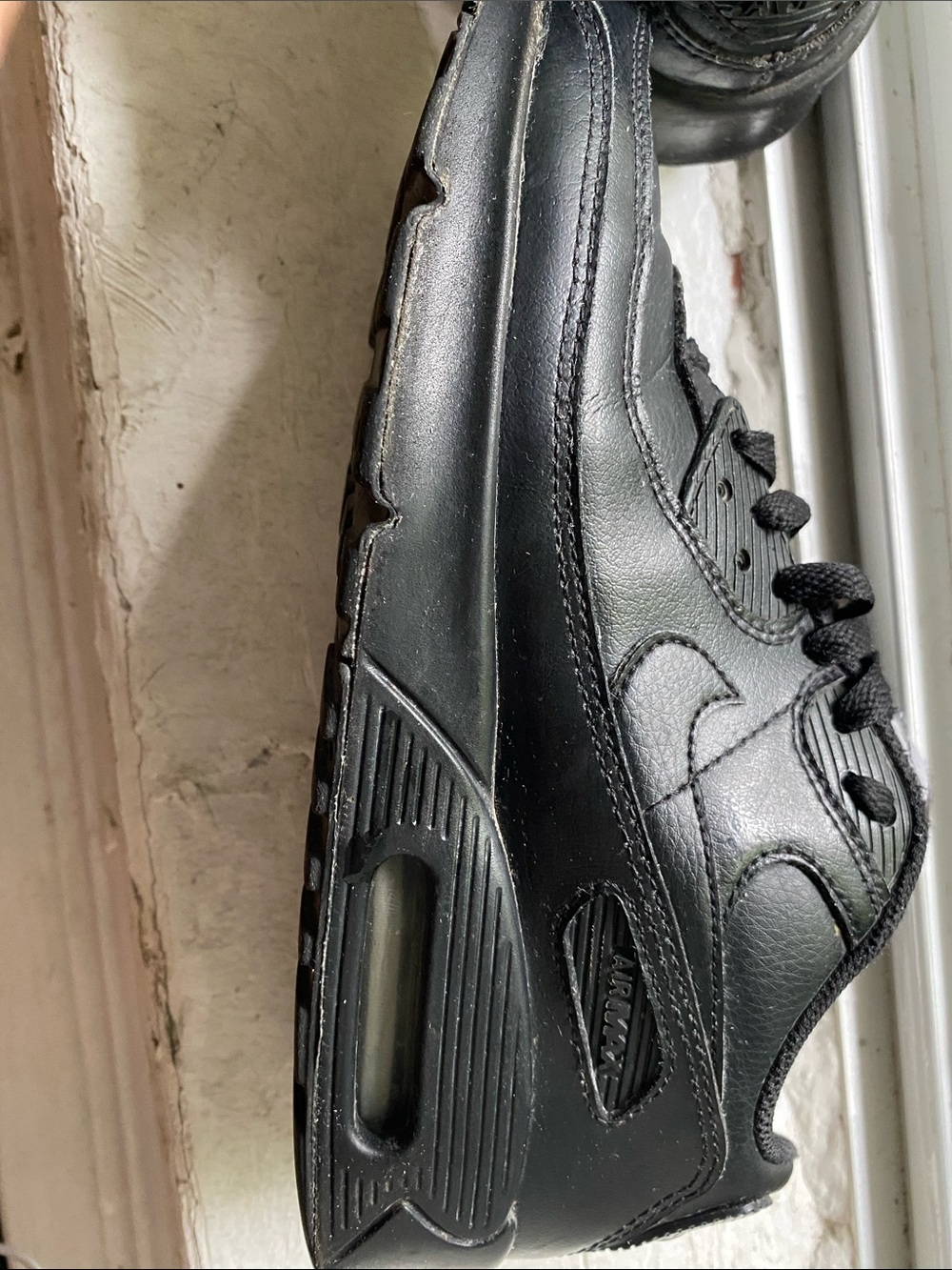 Air max 90 full Black un peu abimé